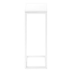 I 3478 Accent Table - 25"H /White / White Metal - Furniture Depot