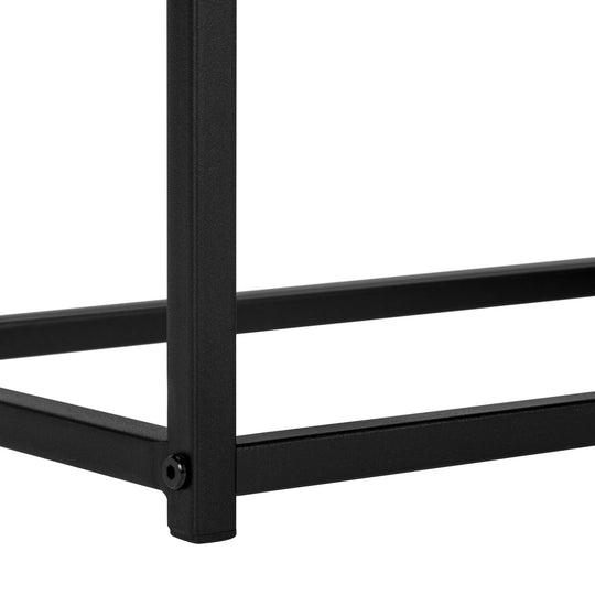 I 3505 Accent Table - 22"H / Black / Black Metal - Furniture Depot (7881116844280)