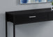 I 3512 Accent Table - 48"L / Black / Black Metal Hall Console - Furniture Depot (7881117106424)