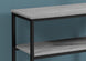 I 3514 Accent Table - 42"L / Grey / Black Metal Hall Console - Furniture Depot (7881117139192)