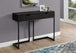 I 3517 Accent Table - 42"L / Espresso / Black Hall Console - Furniture Depot (7881117171960)