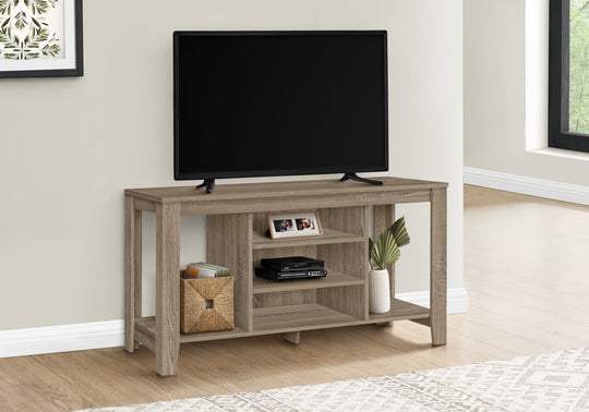 I 3528 Tv Stand - 48"L / Dark Taupe - Furniture Depot (7881117270264)