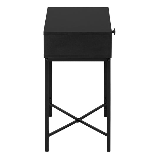 I 3542 Accent Table - 22"H / Black / Black Metal - Furniture Depot (7881117630712)