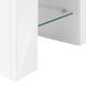 I 3548 Tv Stand - 63"L / High Glossy White With Tempered Glass - Furniture Depot