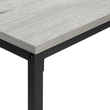 Load image into Gallery viewer, I 3580 Accent Table - 48&quot;L / Grey / Black Metal Hall Console - Furniture Depot (7881118384376)