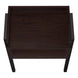 I 3593 Accent Table - 23"H / Espresso / Black Metal - Furniture Depot (7881119170808)