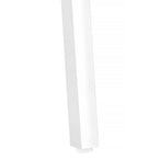I 3594 Accent Table - 23"H / White / White Metal - Furniture Depot (7881119236344)