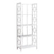 I 3618 Bookcase - 62"H / White / White Metal Etagere - Furniture Depot (7881120415992)