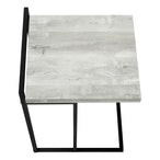 I 3631 Accent Table - 25"H / Grey Reclaimed Wood / Black Metal - Furniture Depot (7881120809208)