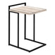 I 3632 Accent Table - 25"H / Taupe Reclaimed Wood / Black Metal - Furniture Depot (7881120874744)