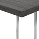 I 3637 Accent Table - 25"H / Grey / Chrome Metal - Furniture Depot (7881121235192)