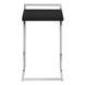 I 3640 Accent Table - 25"H / Black / Chrome Metal - Furniture Depot (7881121333496)