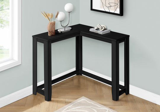 I 3657 Accent Table - 36" / Black Corner Console - Furniture Depot