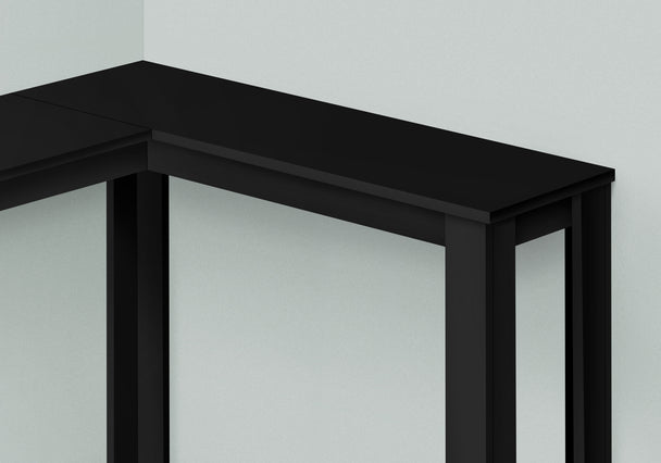 I 3657 Accent Table - 36" / Black Corner Console - Furniture Depot