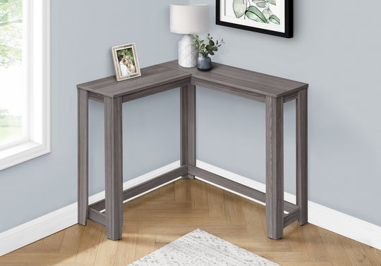 I 3658 Accent Table - 36" / Grey Corner Console - Furniture Depot