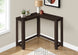 I 3660 Accent Table - 36" / Espresso Corner Console - Furniture Depot