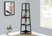I 3664 Bookcase - 60"H / Black / Black Metal Corner Etagere - Furniture Depot (7881122152696)