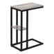 I 3671 Accent Table - 25"H / Grey / Black Metal - Furniture Depot (7881122251000)