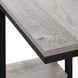 I 3671 Accent Table - 25"H / Grey / Black Metal - Furniture Depot (7881122251000)