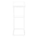 I 3676 Accent Table - 25"H / White / White Metal - Furniture Depot (7881122414840)