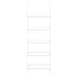 I 3687 Bookcase - 72"H Ladder White / White Metal - Furniture Depot (7881122971896)