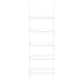 I 3687 Bookcase - 72"H Ladder White / White Metal - Furniture Depot (7881122971896)