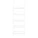 I 3687 Bookcase - 72"H Ladder White / White Metal - Furniture Depot (7881122971896)