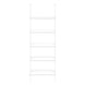 I 3687 Bookcase - 72"H Ladder White / White Metal - Furniture Depot (7881122971896)