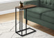 I 3764 Accent Table - 25"H / Brown Reclaimed / Black Metal - Furniture Depot (7881123528952)