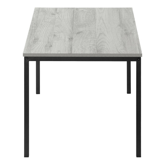 I 3796 Coffee Table - 40"L / Grey / Black Metal - Furniture Depot (7881124217080)