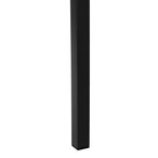 I 3796 Coffee Table - 40"L / Grey / Black Metal - Furniture Depot (7881124217080)