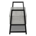 I 4500 Bench - 42"L / Grey Storage / Black Metal - Furniture Depot (7881124380920)