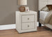 I 5605 Bedroom Accent - 21"H / Beige Linen Night Stand - Furniture Depot (7881124806904)