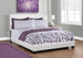 I 5911Q Bed - Queen Size / White Leather-Look - Furniture Depot (7881125069048)