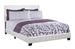 I 5911Q Bed - Queen Size / White Leather-Look - Furniture Depot (7881125069048)