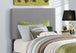 I 5912T Bed - Twin Size / Grey Leather-Look - Furniture Depot (7881125134584)