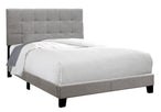 I 5920F Bed - Full Size / Grey Linen - Furniture Depot