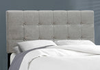 I 5920F Bed - Full Size / Grey Linen - Furniture Depot