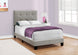 I 5920T Bed - Twin Size / Grey Linen - Furniture Depot
