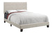 I 5921F Bed - Full Size / Beige Linen - Furniture Depot (7881125265656)