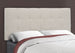 I 5921F Bed - Full Size / Beige Linen - Furniture Depot (7881125265656)