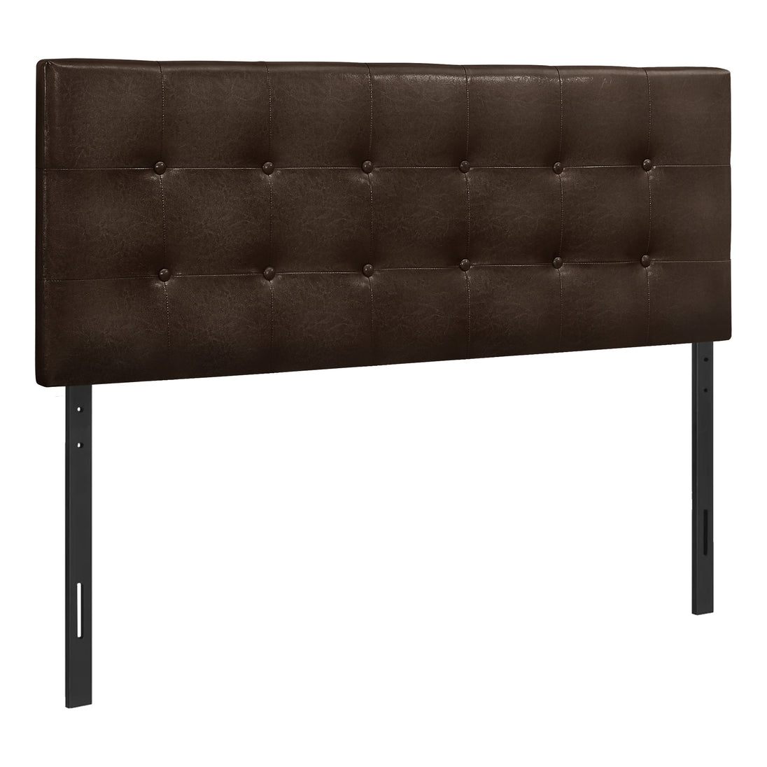 I 6000F Bed - Full Size / Brown Leather-Look Headboard Only - Furniture Depot (7881126248696)
