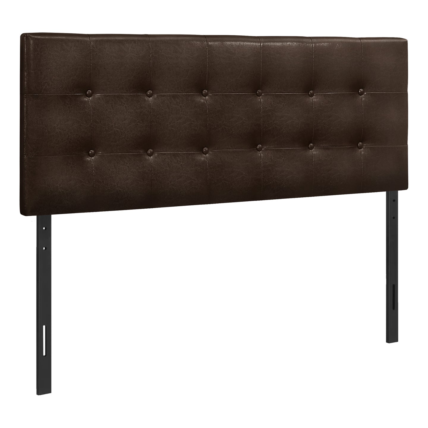 I 6000F Bed - Full Size / Brown Leather-Look Headboard Only - Furniture Depot (7881126248696)