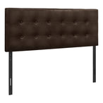 I 6000F Bed - Full Size / Brown Leather-Look Headboard Only - Furniture Depot (7881126248696)