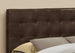 I 6000Q Bed - Queen Size / Brown Leather-Look Headboard Only - Furniture Depot