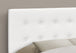 I 6002F Bed - Full Size / White Leather-Look Headboard Only - Furniture Depot (7881126412536)