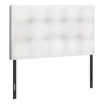 I 6002T Bed - Twin Size / White Leather-Look Headboard Only - Furniture Depot (7881126510840)