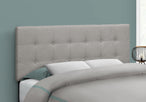 I 6003F Bed - Full Size / Grey Linen Headboard Only - Furniture Depot (7881126543608)