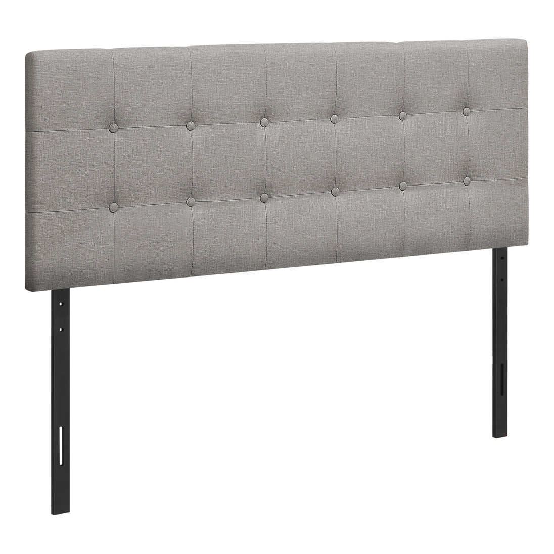 I 6003F Bed - Full Size / Grey Linen Headboard Only - Furniture Depot (7881126543608)