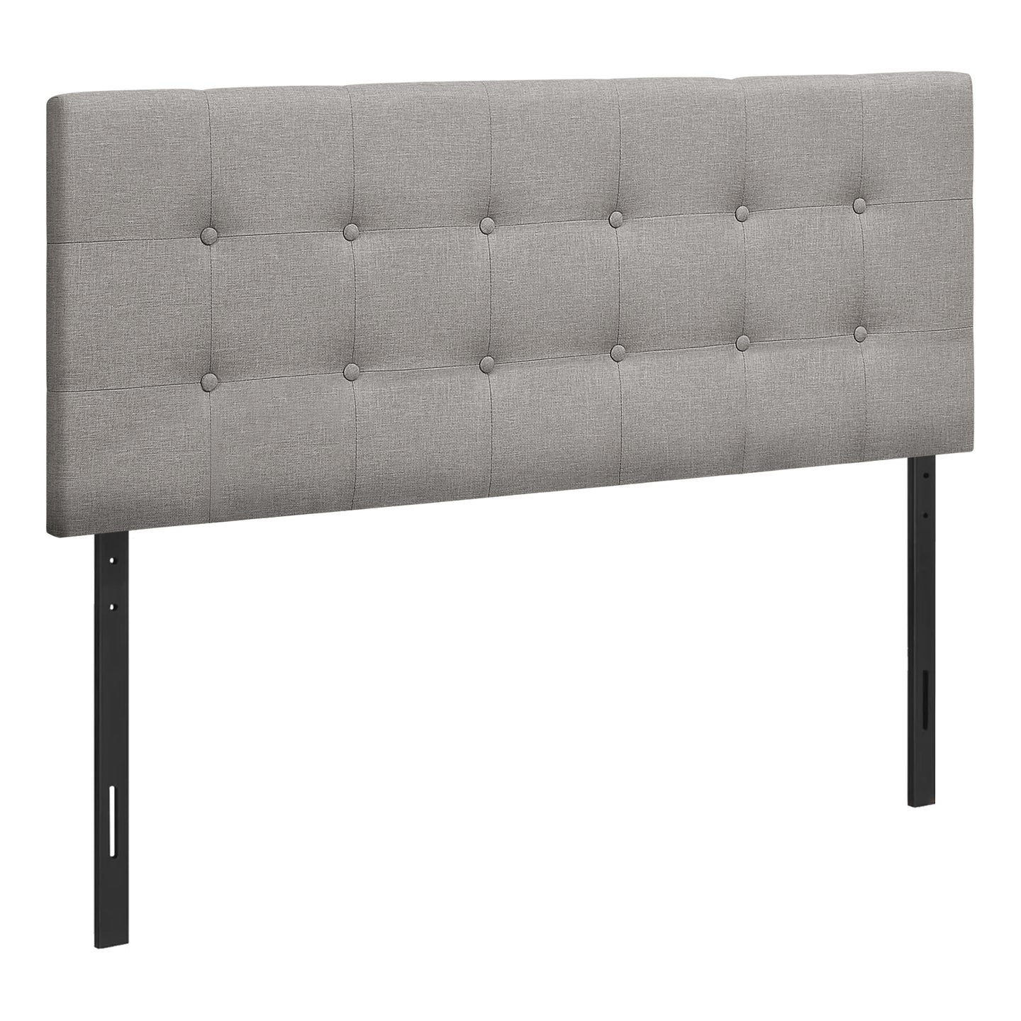 I 6003F Bed - Full Size / Grey Linen Headboard Only - Furniture Depot (7881126543608)